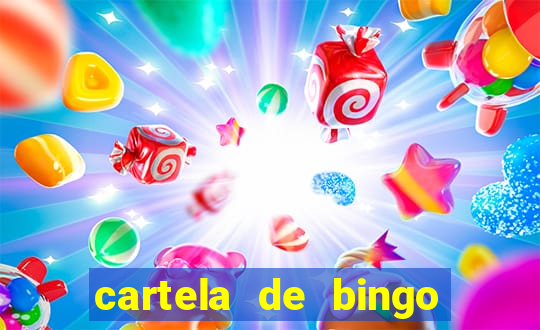 cartela de bingo cha de panela